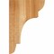 Ekena Millwork New Brighton Rough Sawn Corbel, Western Red Cedar, 6"W x 8"D x 12"H COR06X08X12NEB00RWR - alternate 3